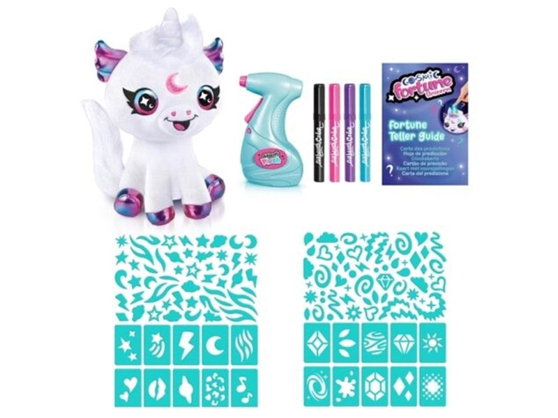 Airbrush Plush Kosmisches Einhorn