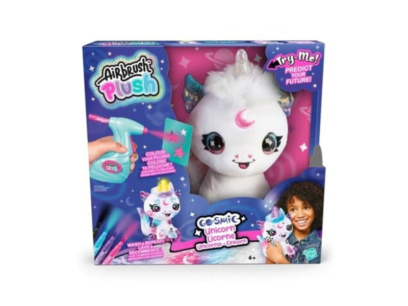 Airbrush Plush Kosmisches Einhorn