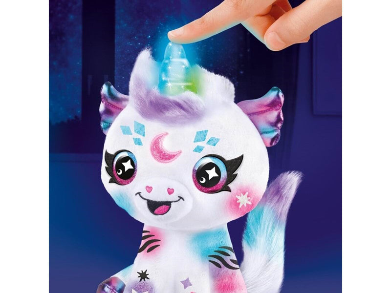 Airbrush Plush Kosmisches Einhorn