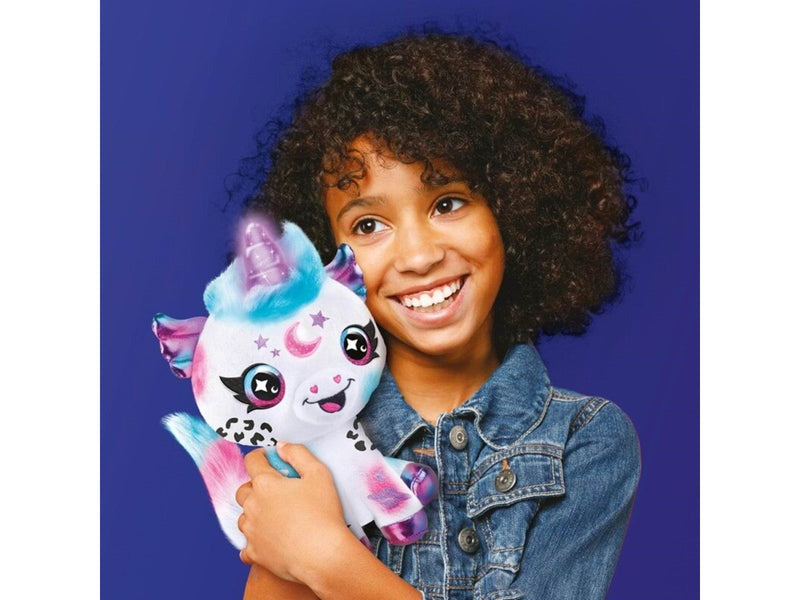 Airbrush Plush Kosmisches Einhorn