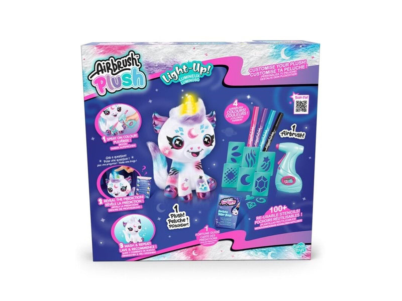 Airbrush Plush Kosmisches Einhorn