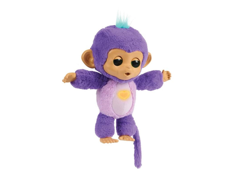 Fingerlings Care n Cuddles Monkey Purple
