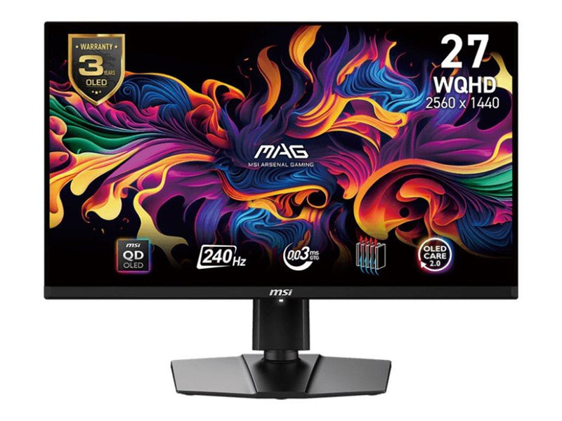 26.5" MSI MAG 271QPXDE QD-OLED E2 - OLED monitor - 27" - HDR
