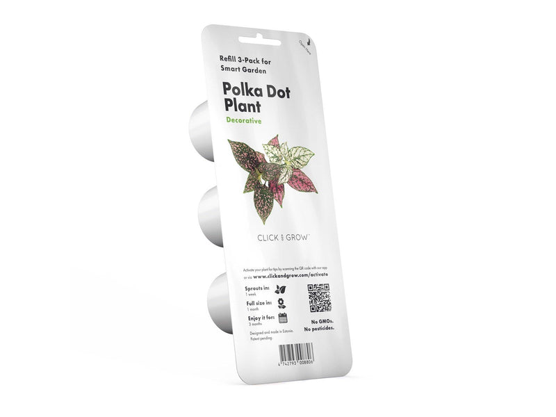 Click & Grow - Smart Garden Refill 3-pack - Polka Dot Plant (SGR48X3)
