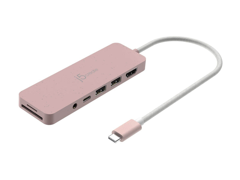 j5create JCD373ER-N - USB-C Multi-Port Hub (with PD)