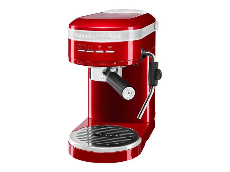 KitchenAid Artisan 5KES6503ECA - coffee machine with cappuccinatore - 15 bar - candy apple red