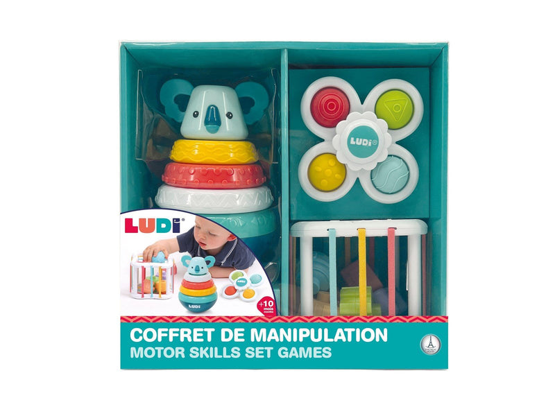 LUDI Box with Motor Skill Toys