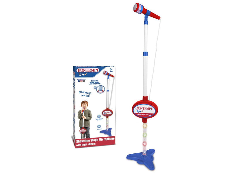 Bontempi Stage microphone with lighting effect
