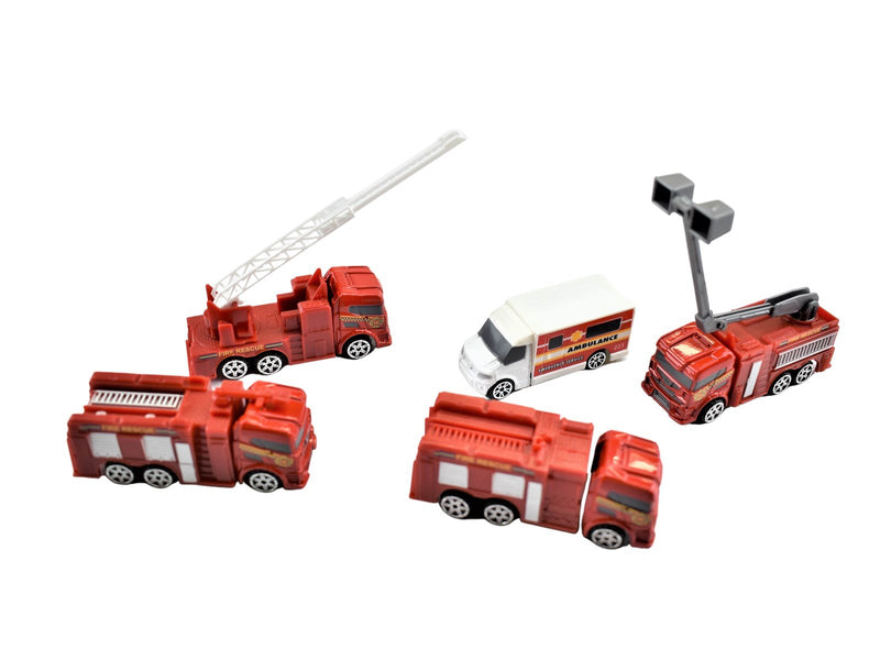 GA Toys Metal fire trucks