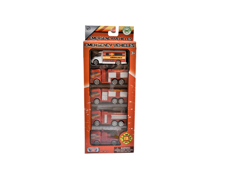 GA Toys Metal fire trucks