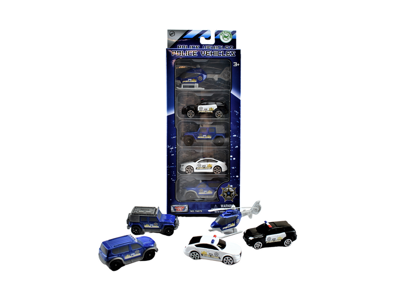 GA Toys Metal police cars