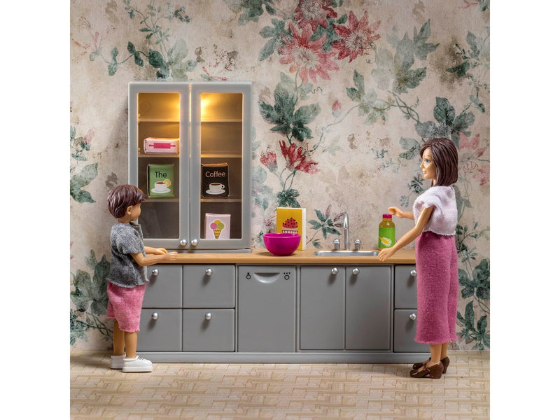 Lundby kitchen sink + dishwasher