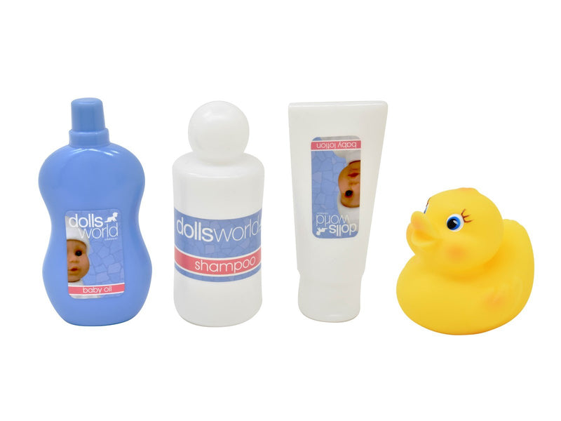 Dolls World Bathroom set including bathtub