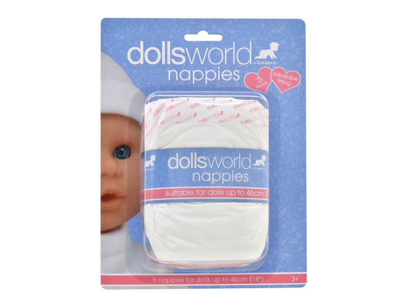 Dolls World Diapers for dolls