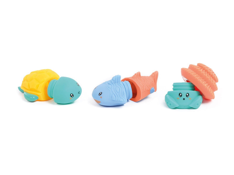 LUDI Bath Toys 3 pcs silicone