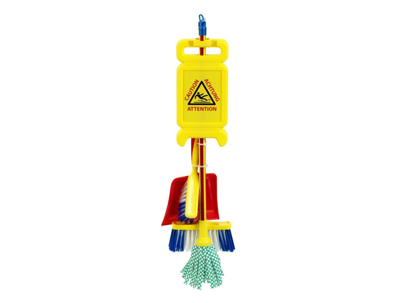 Theo Klein Cleaning set with mop