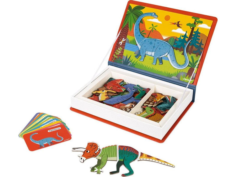 Janod Magneti'book - Dinosaurs - 40 Magnets