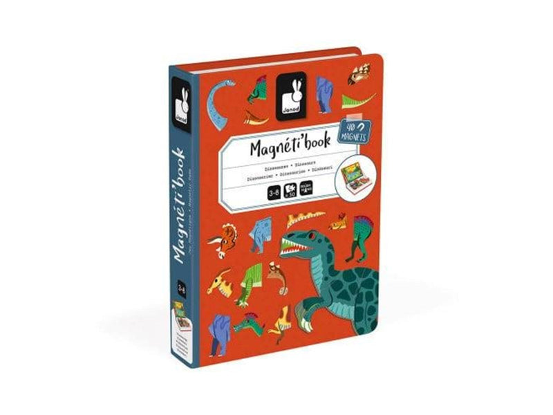Janod Magneti'book - Dinosaurs - 40 Magnets