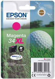 Epson Original 34XL Golfball Druckerpatrone magenta 950 Seiten 10,8ml (C13T34734010)
