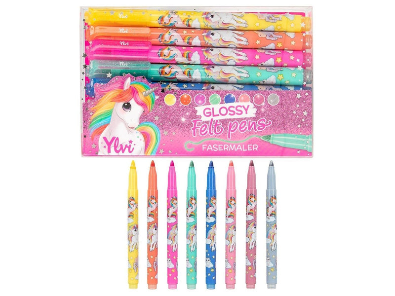 Depesche Ylvi Glossy Felt Pen Set
