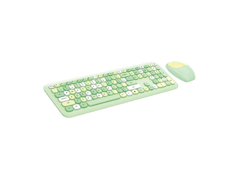 Mofii Wireless keyboard + mouse set MOFII 666 2.4G (Gree - Tastatur & Maus Set - Grün