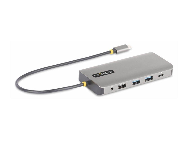 StarTech.com USB-C Triple-Monitor Multiport Adapter HDMI/DP/Card Reader - docking station - USB-C 3.2 Gen 1 / Thunderbolt 3 / Th
