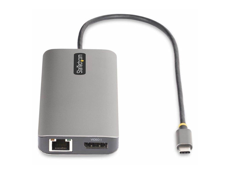 StarTech.com USB-C Triple-Monitor Multiport Adapter HDMI/DP/Card Reader - docking station - USB-C 3.2 Gen 1 / Thunderbolt 3 / Th