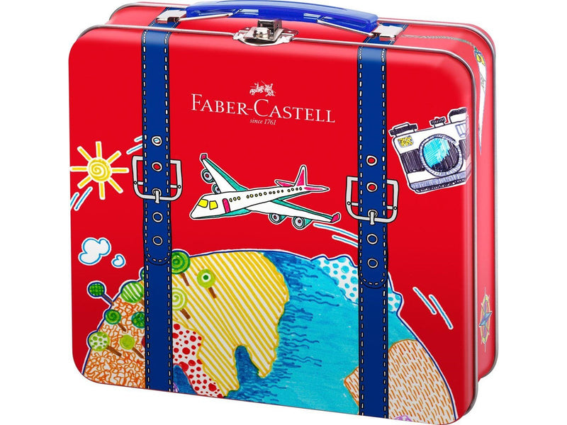 Faber Castell Connector felt tip pen suitcase