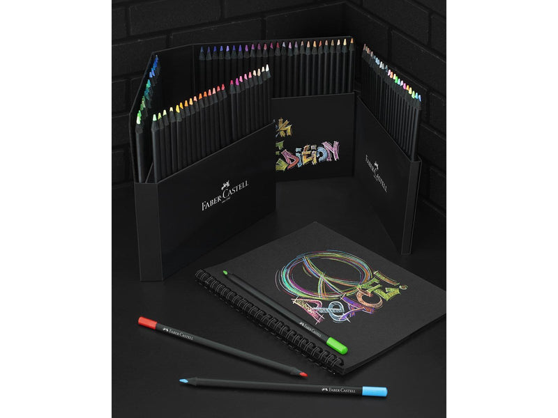 Faber Castell Black Edition Colour Pencils (100 pcs)