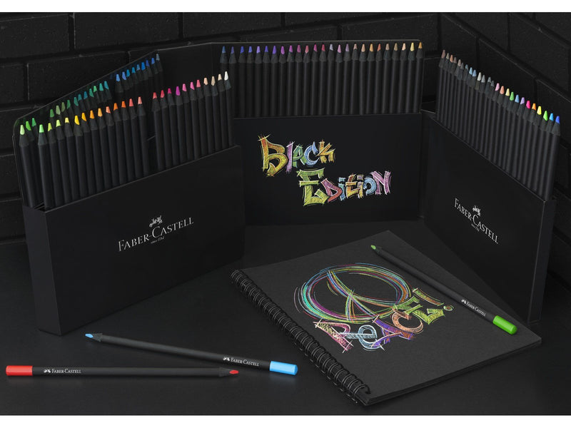 Faber Castell Black Edition Colour Pencils (100 pcs)