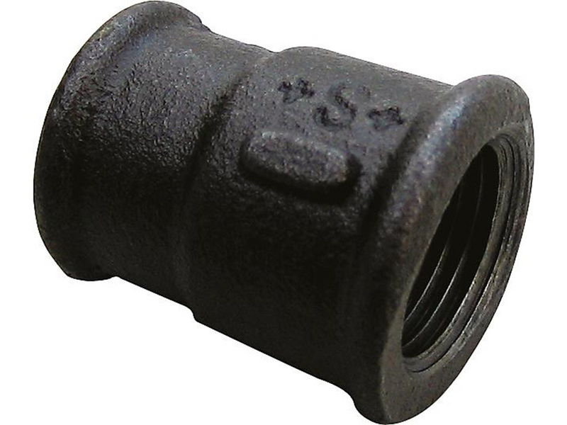 +GF+ form socket black 1 - 3/8'' socket-socket
