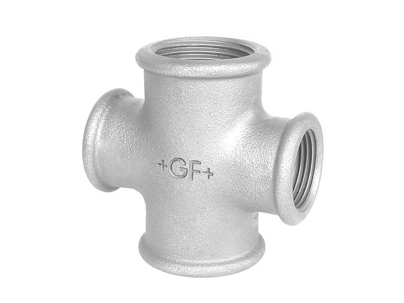 +GF+ cross galvanized 1-1/2''