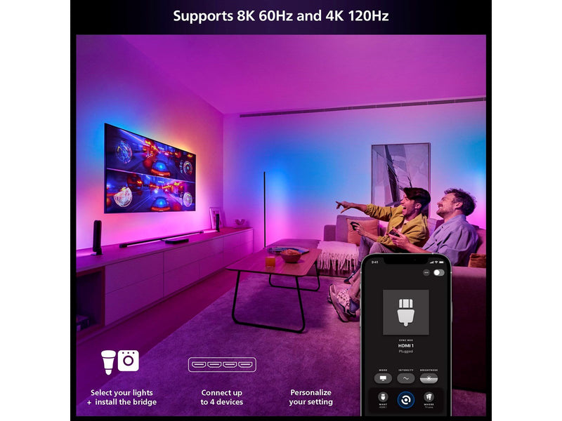 Philips Hue Play HDMI Hue Sync Box 8K