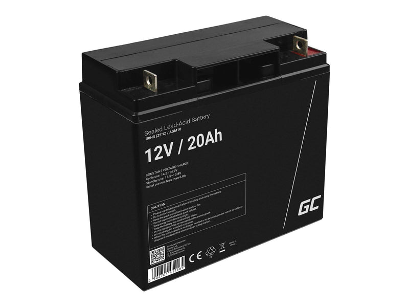 Green Cell AGM10 AGM 12V/20Ah Gel Deep Cycle