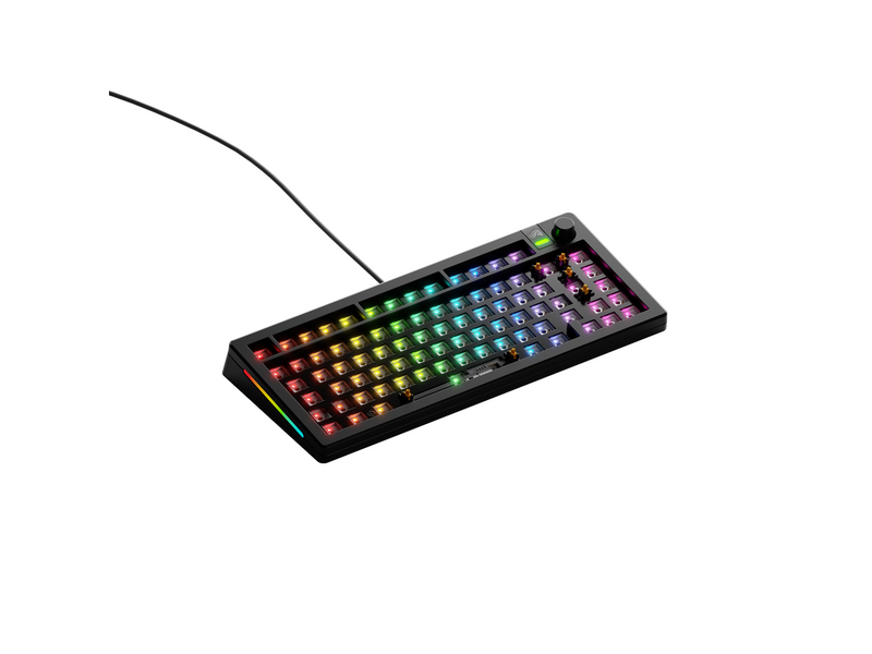 Glorious GMMK 3 75% - Barebone ISO - Gaming Tastaturen - ohne Numpad - Schwarz