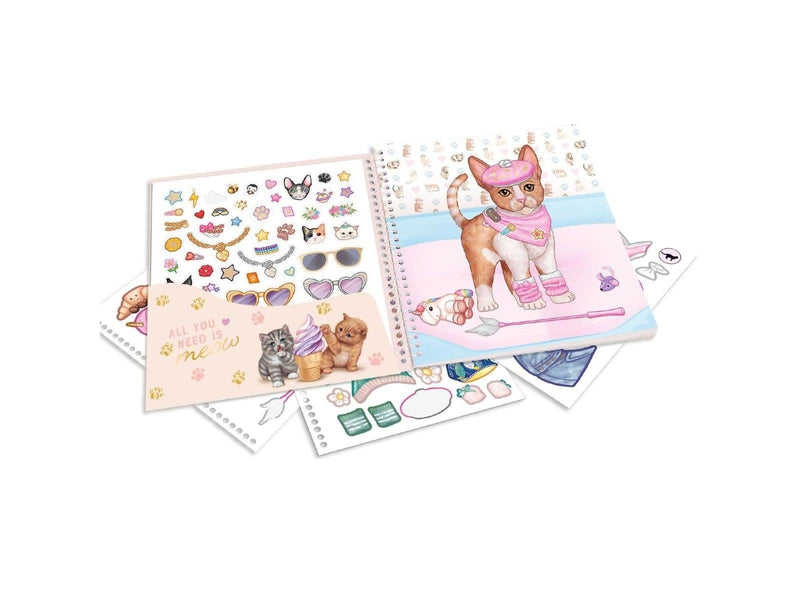 Topmodel Dress Me Up Stickerbook
