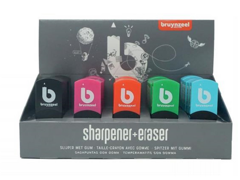 Bruynzeel Pencil Sharpener with Eraser