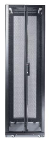 APC NetShelter SX, 48 HE, 600 mm breit x 1200 mm tief, Gehäuse mit schwarzen Seitenteilen (AR3307)