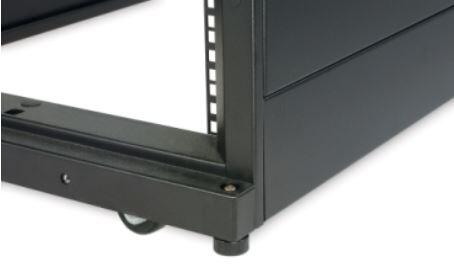 APC NetShelter SX, 48 HE, 600 mm breit x 1200 mm tief, Gehäuse mit schwarzen Seitenteilen (AR3307)