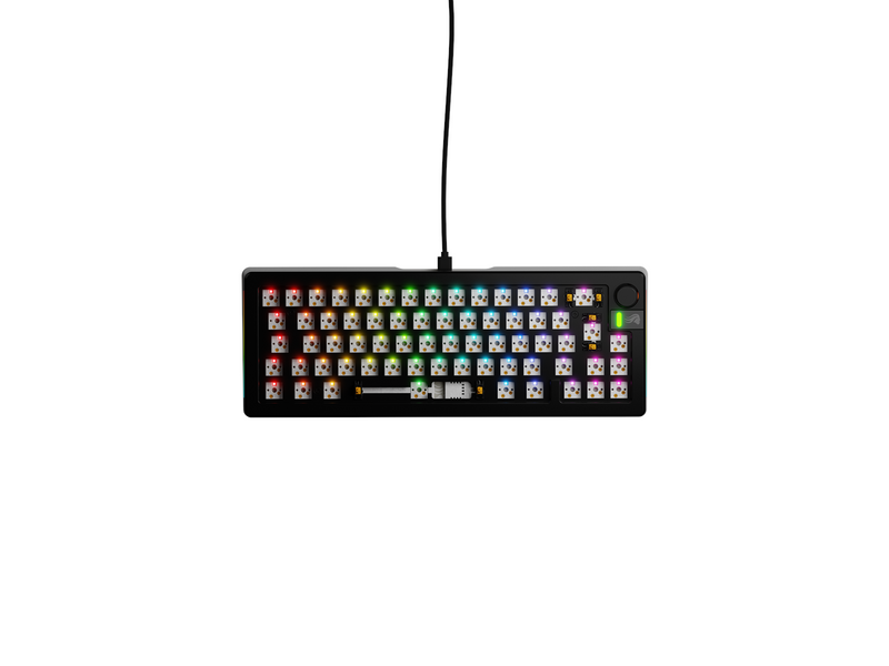 Glorious GMMK 3 PRO 65% - Barebone ISO - Gaming Tastaturen - ohne Numpad - Schwarz