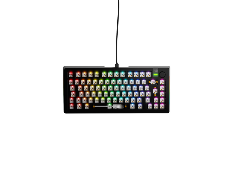 Glorious GMMK 3 PRO 75% - Barebone ISO - Gaming Tastaturen - ohne Numpad - Schwarz