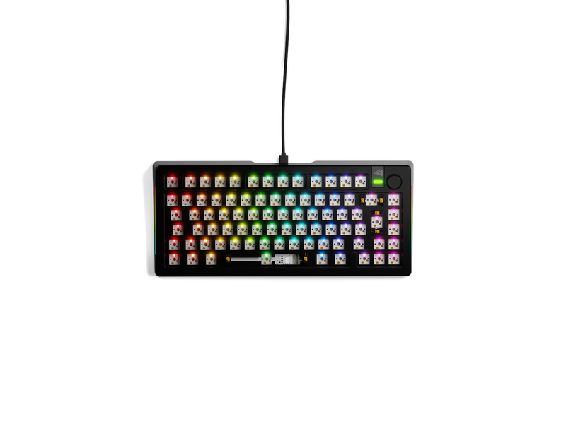 Glorious GMMK 3 PRO 75% - Barebone ISO - Gaming Tastaturen - ohne Numpad - Schwarz