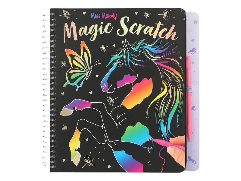 Miss Melody Magic Scratch Book