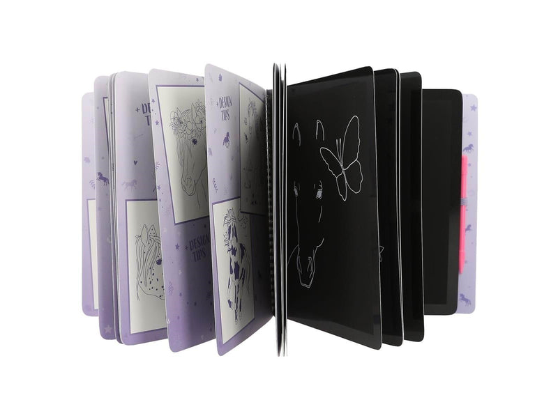 Miss Melody Magic Scratch Book