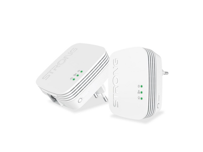 Strong Powerline 600 Mini 2-pack - 600 Mbit/s Homeplugs
