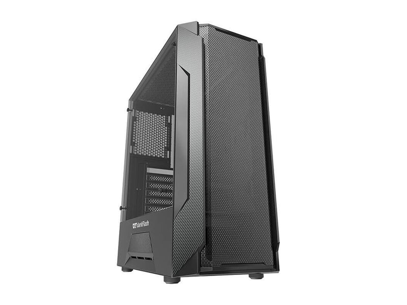 Darkflash Computer case LEO (black) - Gehäuse - Miditower - Schwarz