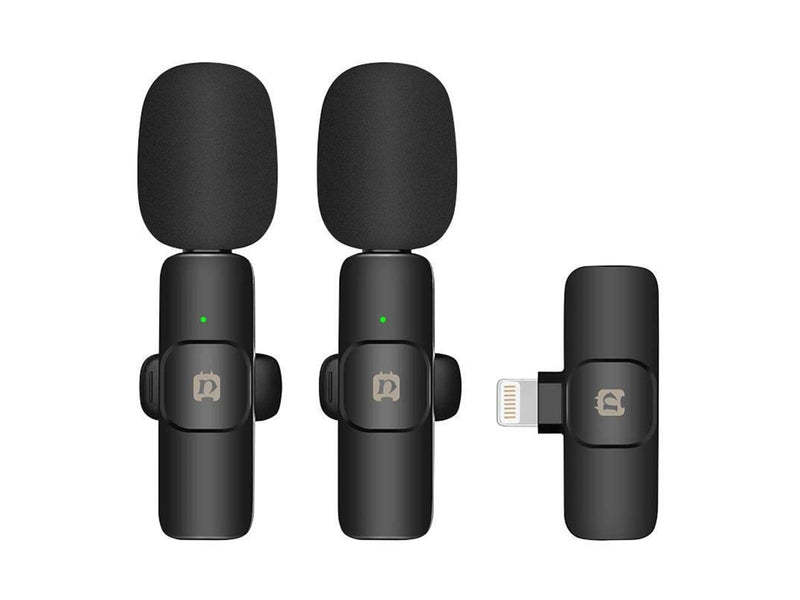 Puluz PU3150B Lavalier Type Lightning Wireless Microphone