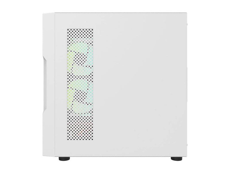 Darkflash Computer case DK431 + 4 fans (white) - Gehäuse - Miditower - Weiß