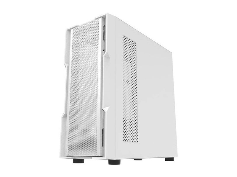 Darkflash Computer case DK431 + 4 fans (white) - Gehäuse - Miditower - Weiß