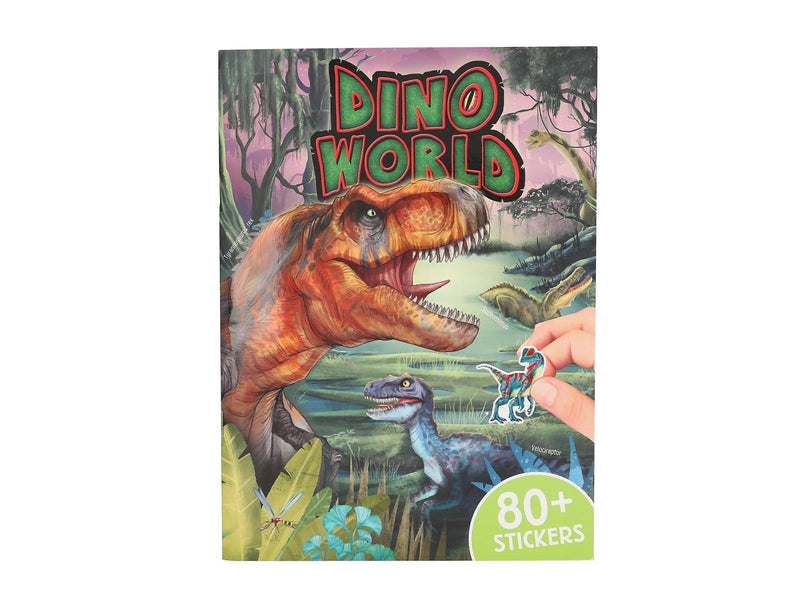 Dino World Puffy Stickers